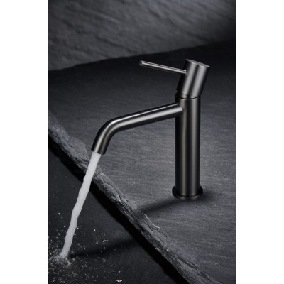 Imex Monza Αναμεικτική Μπαταρία Νιπτήρα Black Gun Metal PVD BDM039-1BGM