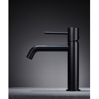 Imex Monza Αναμεικτική Μπαταρία Νιπτήρα Black Mat BDM039-1NG