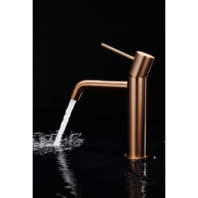 Imex Monza Αναμεικτική Μπαταρία Νιπτήρα Rose Gold Mat PVD BDM039-1ORC