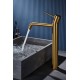 Imex Monza Αναμεικτική Μπαταρία Νιπτήρα Gold Mat PVD BDM039-3OC