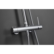 Imex Monza Ρυθμιζόμενη Στήλη Ντουζ με Μπαταρία 88-124cm chrome BDM039