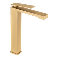 Imex Pisa Αναμεικτική Μπαταρία Νιπτήρα Gold Mat BDP048-3OC