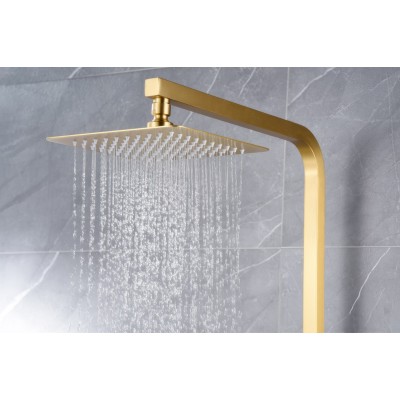 Imex Pisa Ρυθμιζόμενη Στήλη Ντουζ με Μπαταρία 88-124cm BDP048-OC