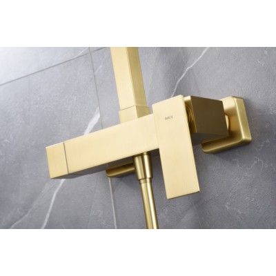 Imex Pisa Ρυθμιζόμενη Στήλη Ντουζ με Μπαταρία 88-124cm BDP048-OC