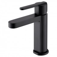 Imex Roma Black Αναμεικτική Μπαταρία Νιπτήρα Μαύρη BDR001-1NG