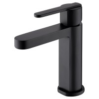 Imex Roma Black Αναμεικτική Μπαταρία Νιπτήρα Μαύρη BDR001-1NG