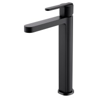 Imex Roma Black Αναμεικτική Μπαταρία Νιπτήρα Ψηλή Μαύρη BDR001-3NG