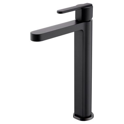 Imex Roma Black Αναμεικτική Μπαταρία Νιπτήρα Ψηλή Μαύρη BDR001-3NG