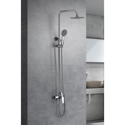 Imex Belgica Ρυθμιζόμενη Στήλη Ντουζ με Μπαταρία 95-132cm BDZ044
