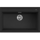 Elleci Best 130 Keratek Ένθετος Νεροχύτης από Συνθετικό Γρανίτη 79x51cm Black
