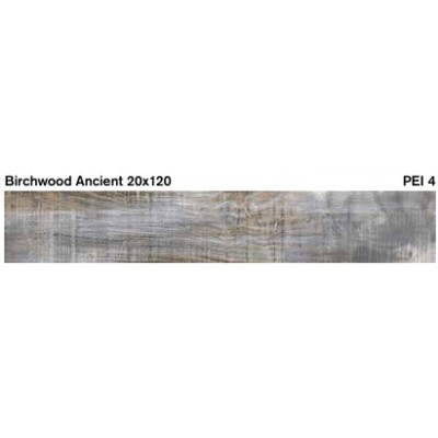 Kolossos Birchwood 20x120 cm Πλακάκι Δαπέδου Πορσελανάτο