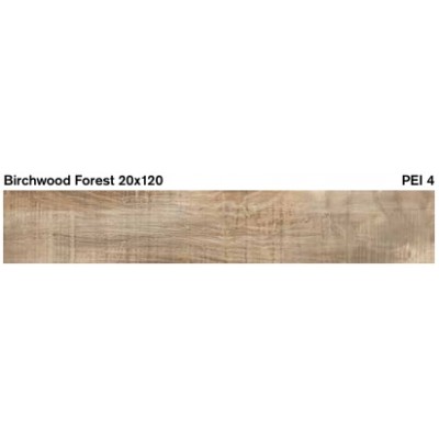 Kolossos Birchwood 20x120 cm Πλακάκι Δαπέδου Πορσελανάτο