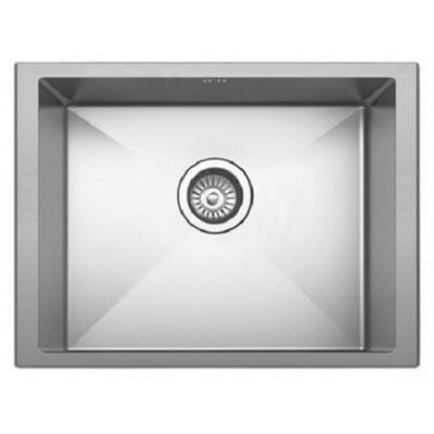 1 Karag BL 786 Ένθετος Νεροχύτης Inox Σατινέ 59x44cm Ασημί