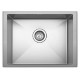 1 Karag BL 786 Ένθετος Νεροχύτης Inox Σατινέ 59x44cm Ασημί