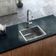 1 Karag BL 786 Ένθετος Νεροχύτης Inox Σατινέ 59x44cm Ασημί