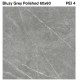 Kolossos Bluzy 60x60 cm Πλακάκι Δαπέδου και Τοίχου Πορσελανάτο