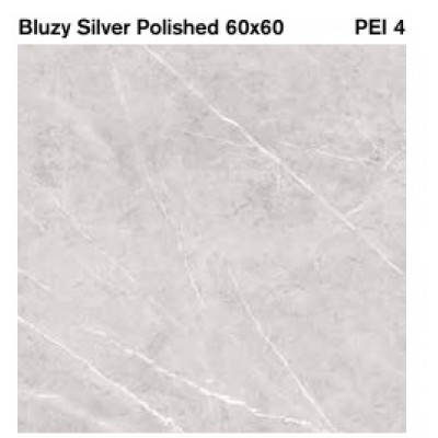 Kolossos Bluzy 60x60 cm Πλακάκι Δαπέδου και Τοίχου Πορσελανάτο