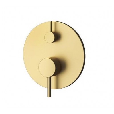 Karag Artemis BM34F02C-OR Μίκτης Μπαταρίας Εντοιχισμού Μπανιέρας 2 Εξόδων Oro