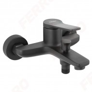 Ferro Stratos Black BSC1BL Αναμεικτική Μπαταρία Μπανιέρας Μαύρη BSC1BL