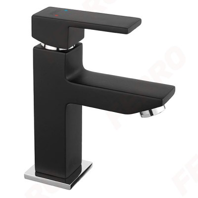 Ferro Zicco Black Αναμεικτική Μπαταρία Νιπτήρα Μαύρη BZI2BL
