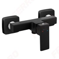 Ferro Zicco Black BZI7BL Αναμεικτική Μπαταρία Ντουζιέρας Μαύρη