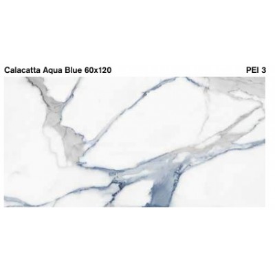 Kolossos Calacatta 60x120 cm Πλακάκι Δαπέδου και Τοίχου Πορσελανάτο
