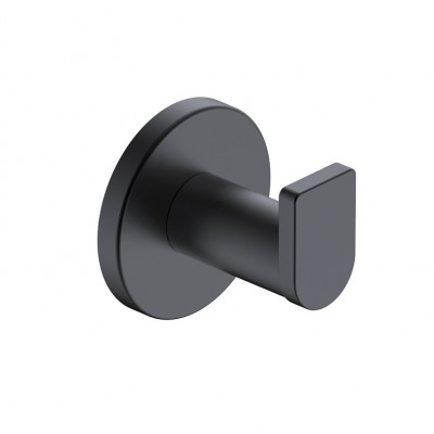 Imex Practic Άγκιστρο Μπάνιου Black Mat - CAP003-01-NG