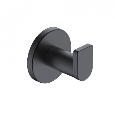 Imex Practic Άγκιστρο Μπάνιου Black Mat - CAP003-01-NG