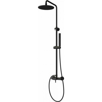 Karag Artemis Ρυθμιζόμενη Στήλη Ντουζ με Μπαταρία 83 - 119cm CF031M NERO