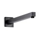 Karag CFT205A  Βραχίονας Κεφαλής Ντουζ Black Matt 40cm