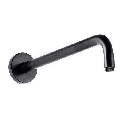 Karag CFT206A  Βραχίονας Κεφαλής Ντουζ Black Matt 40cm