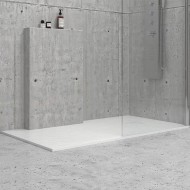 Karag Classic Ορθογώνια Ντουζιέρα 70x160cm Bianco