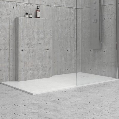 Karag Classic Ορθογώνια Ντουζιέρα 80x170cm Bianco