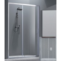 Aquarelle Clever 70 Καμπίνα Ντουζιέρας Μπάνιου Ευθύγραμμη με Συρόμενη Πόρτα 120x190cm Mat