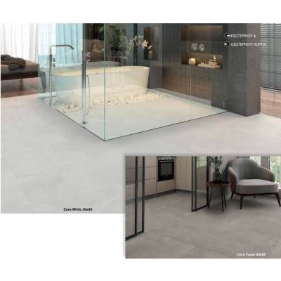 Kolossos Core 30x60 cm Πλακάκι Δαπέδου Πορσελανάτο