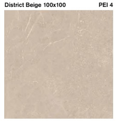 Kolossos District 100x100 cm Πλακάκι Δαπέδου και Τοίχου Πορσελανάτο