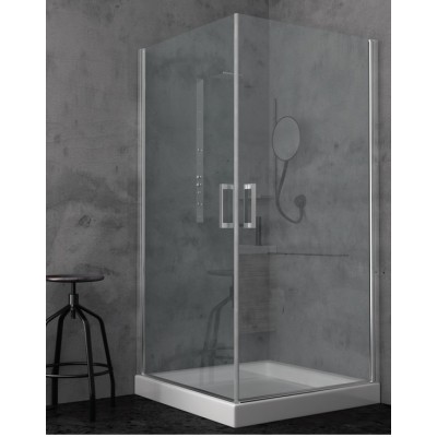 Orabella Door Καμπίνα Ντουζιέρας με Ανοιγόμενη Πόρτα 70x80x190cm Clear Glass 30146
