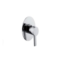 Karag Sinar FA34163C Μίκτης Μπαταρίας Εντοιχισμού Ντουζιέρας 1 Εξόδου Chrome