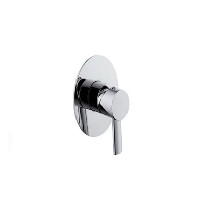 Karag Sinar FA34163C Μίκτης Μπαταρίας Εντοιχισμού Ντουζιέρας 1 Εξόδου Chrome