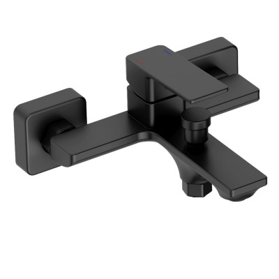 Karag Delos Nero FW41C299-1BL Αναμεικτική Μπαταρία Μπανιέρας Μαύρη