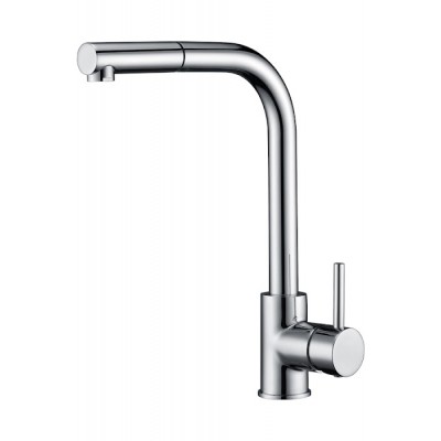 Imex Malta Ψηλή Μπαταρία Κουζίνας Πάγκου με ντουζ Chrome GCE006