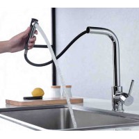 Imex Malta Ψηλή Μπαταρία Κουζίνας Πάγκου με ντουζ Chrome GCE006