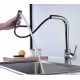 Imex Malta Ψηλή Μπαταρία Κουζίνας Πάγκου με ντουζ Chrome GCE006