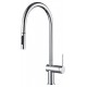 Imex Berna Ψηλή Μπαταρία Κουζίνας Πάγκου με ντουζ Chrome GCE026