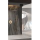 Imex Genova Σετ Μίκτης, Τηλέφωνο & Κεφαλή Μπαταρια Εντοιχισμου Ντους Θερμοστατική Ντουζιέρας 2 Εξόδων Gold Mat GTG053-OC