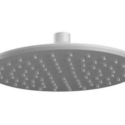 Karag R Στρογγυλή Κεφαλή Ντουζ 20cm H13801 BIANCO