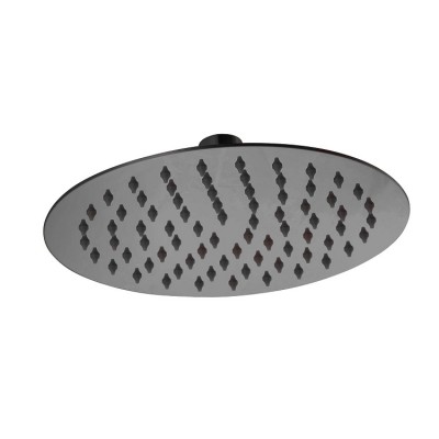 Karag R Στρογγυλή Κεφαλή Ντουζ 20cm H13801 Gun Metal
