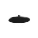 Karag R Στρογγυλή Κεφαλή Ντουζ 20cm H13801 NERO