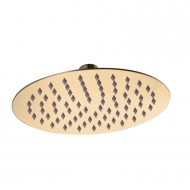Karag R Στρογγυλή Κεφαλή Ντουζ 20cm H13801 Rose Gold