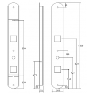 KARAG IOS P238 ΣΤΗΛΗ ΝΤΟΥΣ ΜΠΑΝΙΟΥ ΥΔΡΟΜΑΣΑΖ